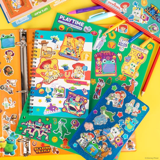 Disney® Pixar Toy Story 5 Tabbed Sticker Book